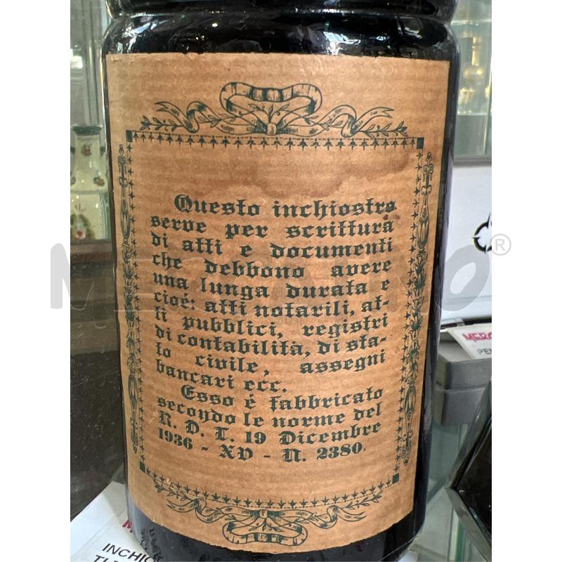 9b. Etichetta della bottiglia di inchiostro Coretti